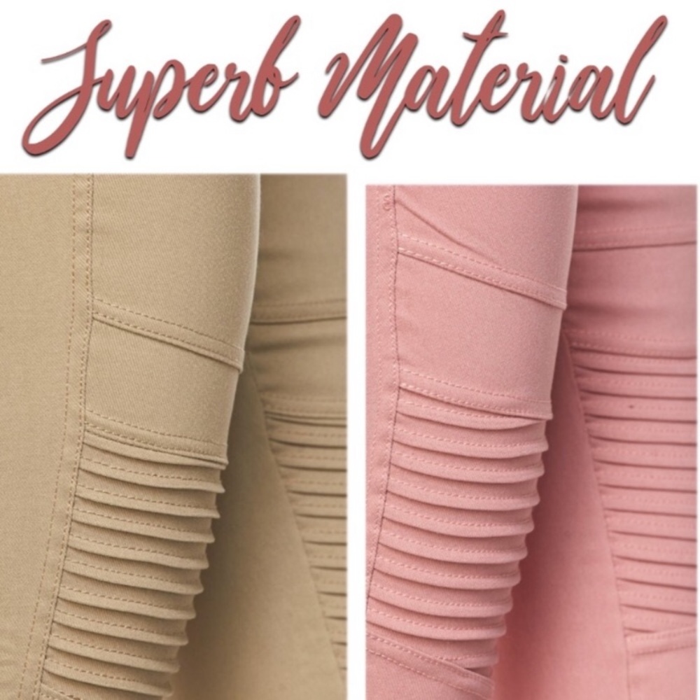 Moto Jeggings Back Pockets - Picture 4 of 6